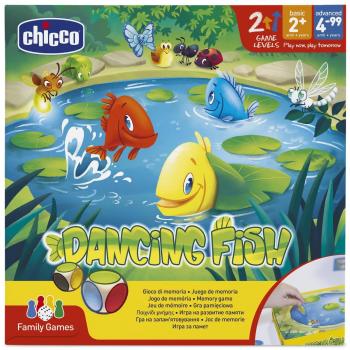 Juego de Memoria Dancing Fish - Juego en Familia - Más de 2 años - 2 niveles de dificultad - Chicco