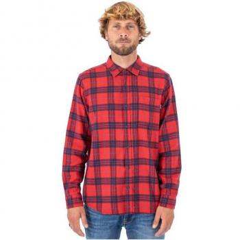 Camisa Hurley Portland Organic Rojo Carmesí