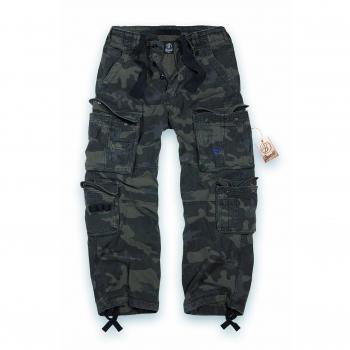 Brandit Pure Vintage Dark Camo Cargo Trousers for Men - Sizes S to 7XL
