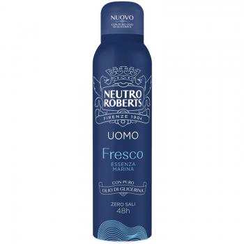 Neutro Roberts 48-Hour Fresh Marine Essence Deodorant Spray for Men, 150 ml