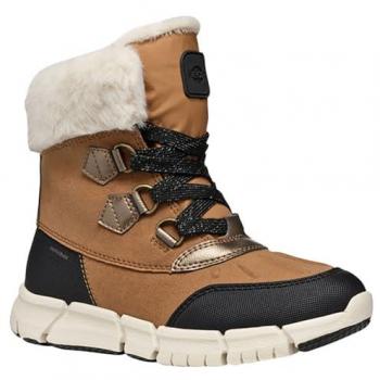 Botas Geox Flexyper Ab para Niños en Color Whisky/Negro EU 28