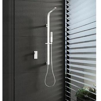 CONJUNTO DE DUCHA BLANCO IMEX- SERIE BAHAMAS