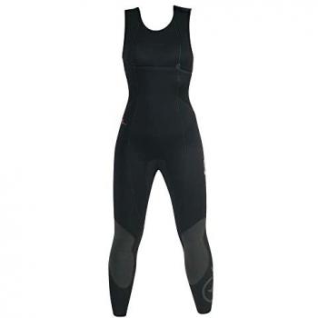 Beuchat Pantalones de Pesca Submarina Athena Long John 7 mm, combinación negra para mujer, talla Small
