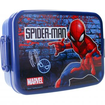 Fiambrera Infantil Spiderman Rosa 5x13x16 cm