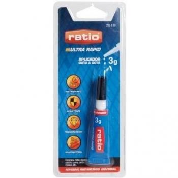 Ratio 222B30 - Adhesivo Cianocrilato 3 G Ratio