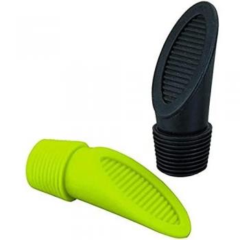 IBILI 785300 - Set 2 Tapones para Vino Silicona