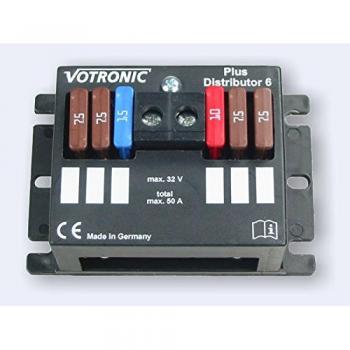 Con protección de contactos Votronic Distributor 6 Plus