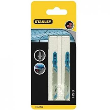 STANLEY STA22022-XJ 2 hojas HSS. Para cortes rectos, Único