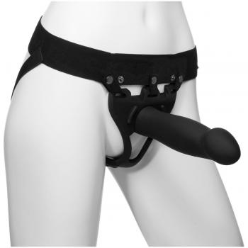 Adventurous Bold Black Strap-On Body Extensions