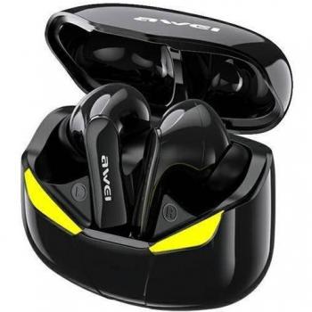 Auriculares Inalámbricos Awei T35 TWS Gaming LED Impermeables IPX5 con Micrófono y Bluetooth de Baja Latencia Modo Dual