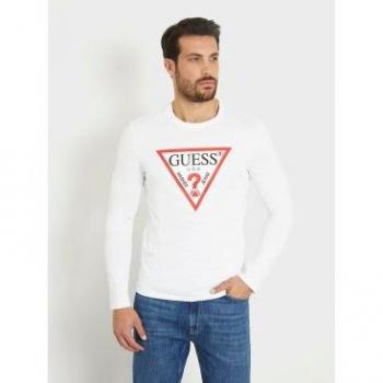 Guess Original Logo Long Sleeve T-Shirt