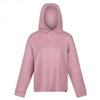 Regatta Women's Kassidy Wrap Over Hooded Sweatshirt, Cabernet Marl, Size 14