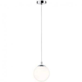 Lámpara Colgante Paulmann Globe IP44 E27 20W Satinado/Chromado