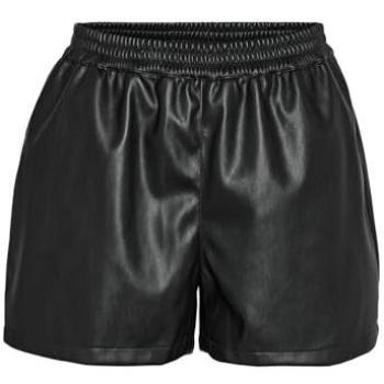 Shorts de Mujer Noisy May NMandy PU Alta Cintura Negro XS