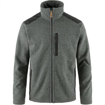 Chaqueta de Forro Polar Fjällräven Buck para Hombre, Color Gris Claro, Talla XXL