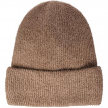 PIECES Pcjosefine Wool Hood Noos, Gorro de Punto para Mujer, Marrón Ginger Snap, Talla única