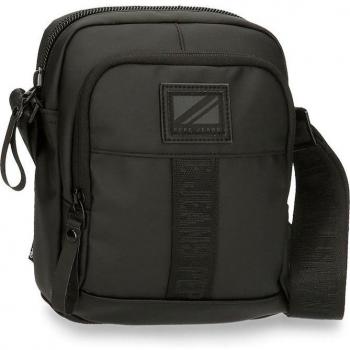 Bandolera Mediana Pepe Jeans Hoxton con Dos Compartimentos