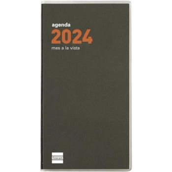 Agenda Finocam 2024 Min PL4 MV Verde - Enero a Diciembre de 12 Meses Vista, Español, Tamaño 80x150 mm