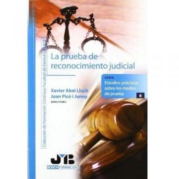 La prueba de reconocimiento judicial.