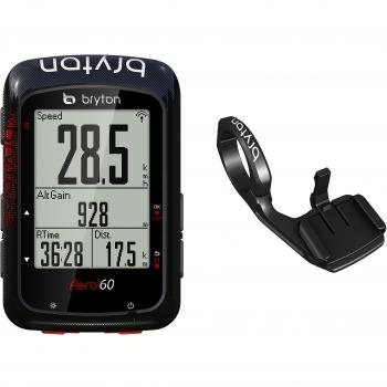 Bryton Aero 60E GPS para Ciclismo, Unisex Adulto, Negro, Talla Única