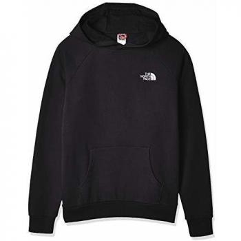 The North Face Men's Black Redbox Raglan Hoodie - Size XL