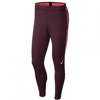 NIKE Dri-Fit Strike Pantalón, Hombre, Burgundy Ash/Burgundy Ash/Racer Pink, L