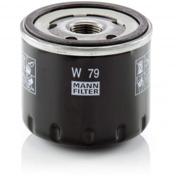 Original MANN-FILTER Filtro de aceite W 79 – Para automóviles