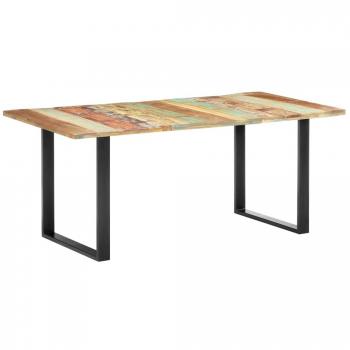 vidaXL Large Reclaimed Wood Dining Table