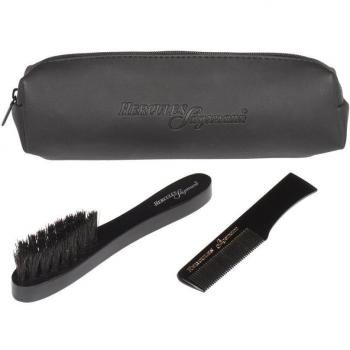 Kit de cuidado para bigote Hercules Sägemann con peine y tijeras