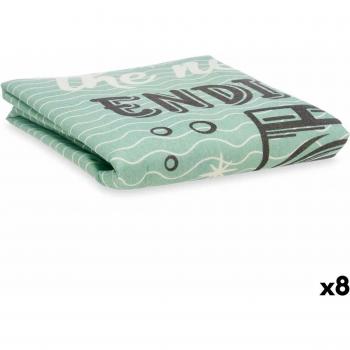 Funda para Tabla de Planchar Verde 140 x 50 cm Lavable (8 Unidades)