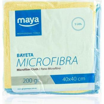 Maya 07020 - Profesional Bayetas Microfibra, 200 g, 5 Unidades