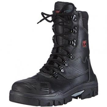 MTS Sicherheitsschuhe M-Gecko Taurus S3 Flex ÜK HI/CI 16111 - Calzado de protección de piel para mujer negro negro, color negro, talla 47