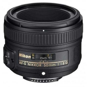 Nikkor AF-S 50mm f/1.8 G - Objetivo de alta calidad para fotografía en condiciones de poca luz
