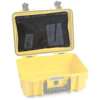 Bolsa de Malla B&W para Estuche 4000 - Accesorio de Almacenamiento Outdoor, Compatible con Cámara, Color Negro