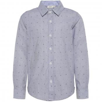 NAME IT Camisa NKMIAS Gris 134140 Gris
