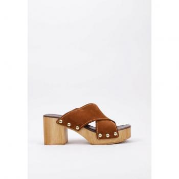 Zuecos Krack Harmony MASTERA 38 Camel mujer
