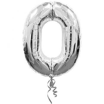 Anagram- Globo 0, Color plata