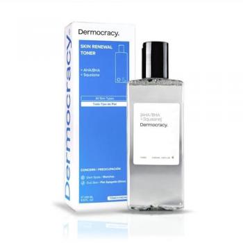 Tónico Exfoliante Facial AHA/BHA con Escualano - Dermocracy 200 ml