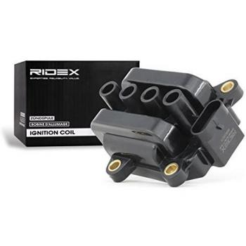 Bobina de encendido RIDEX 689C0284 para RENAULT, NISSAN y DACIA - Compatible con modelos Clio III, Clio II, Twingo 2 y Modus