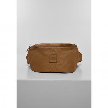 Urban Classics Unisex Hip Bag - Croissant Style, Beige Color