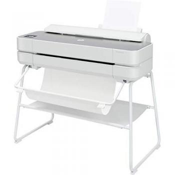 HP DesignJet Studio Steel 24 Large-Format Wireless Thermal Inkjet Color Printer, 2400 x 1200 DPI, Model 5HB12A