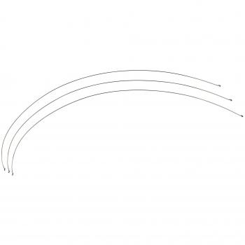WMF Profi Plus Juego 3 Hilos de Cortar, Acero Inoxidable Pulido