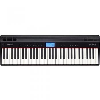 Roland Go:Piano Go-61P Digital Piano, Wireless Smartphone Connection, Black