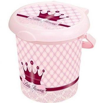 Rotho bebe Diseno 202150208BG estilo panal cubeta pequena princesa