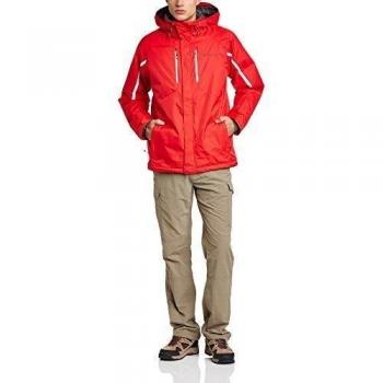 Columbia Cubist IV Jacket - Chaqueta de esquí para Hombre, Color Rojo, Talla M