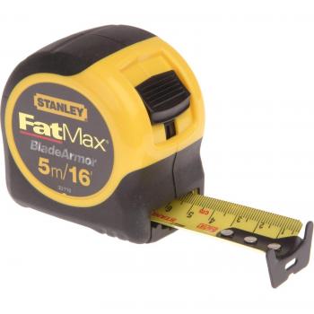Stanley FatMax 0-33-719 Blade Armor Metric/Imperial Tape Measure 5m/16ft (Width 32mm)
