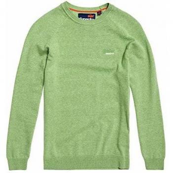 Superdry Orange Label Cotton Crew Verde XXL