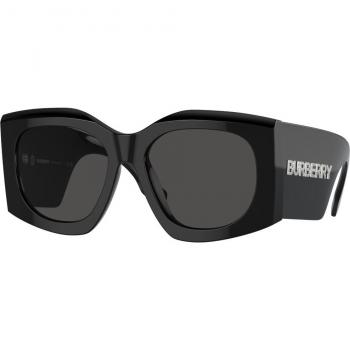 Burberry BE4388U MADELINE 300187 Women's Geometric Black Sunglasses Size 55
