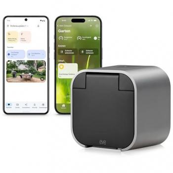 Enchufe Inteligente Exterior Eve Energy con Medición de Consumo (Matter)