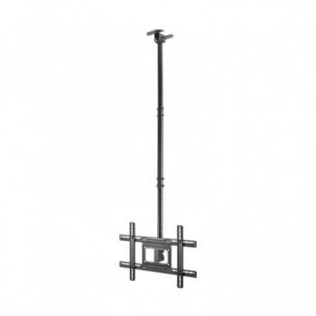 Aisens CT80TSE-075 Soporte de Techo Giratorio/Inclinable/Extensible para TV 37-80 VESA 600x400 Máx. 50kg Negro